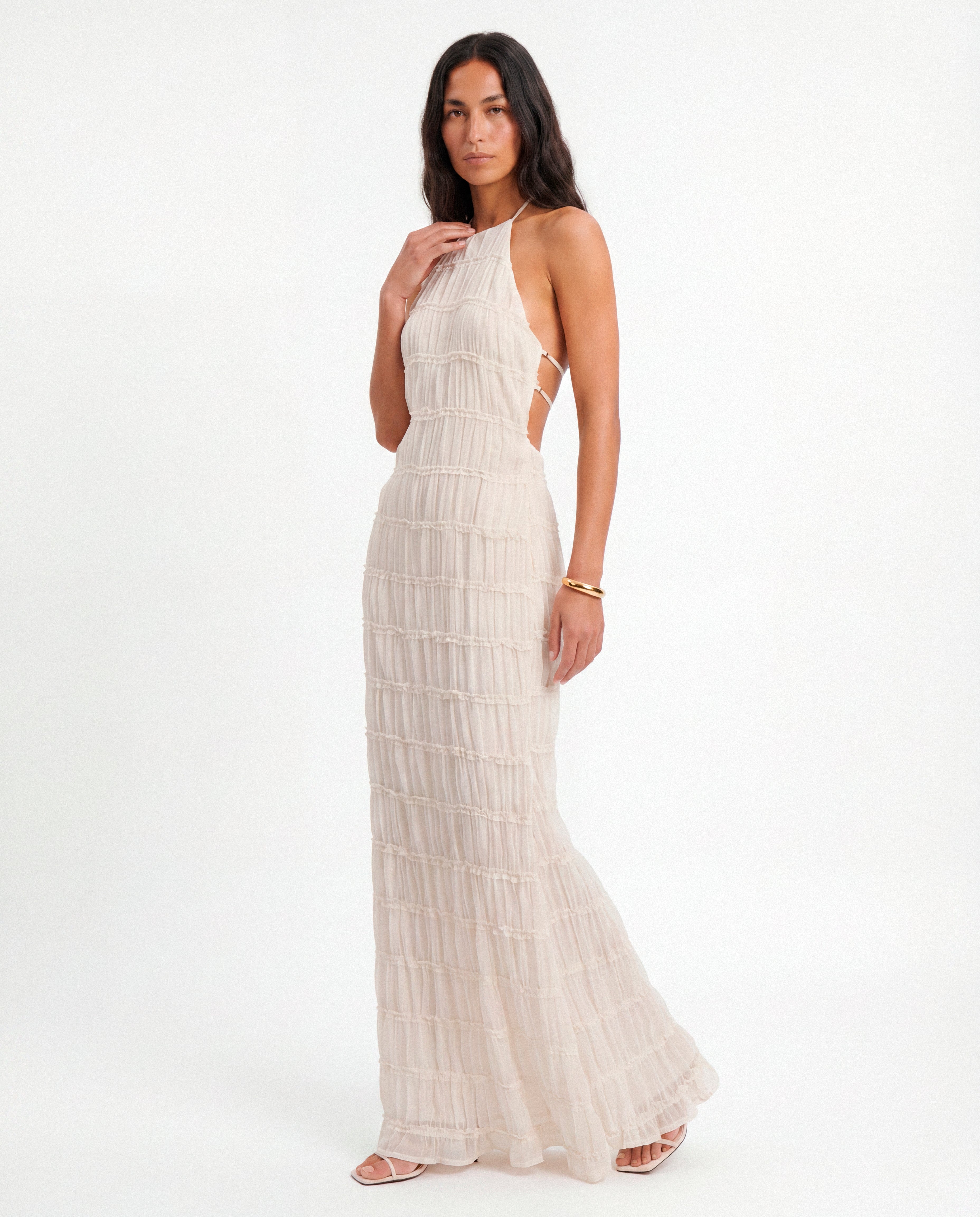 Angela - Vestido Largo Halter