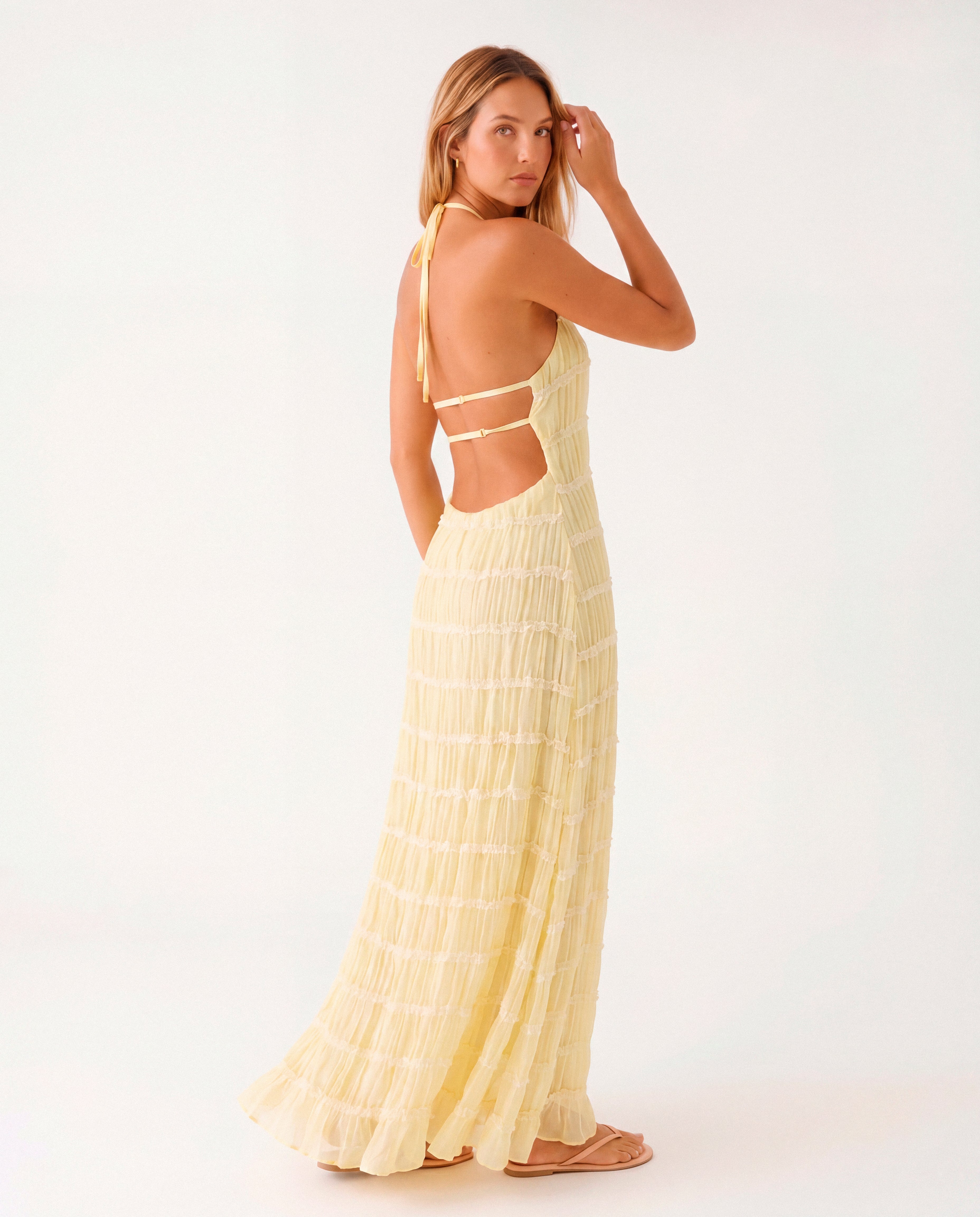 Angela - Vestido Largo Halter