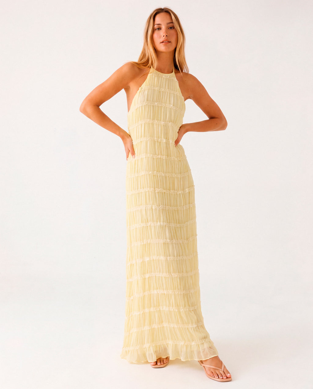 Angela - Vestido Largo Halter