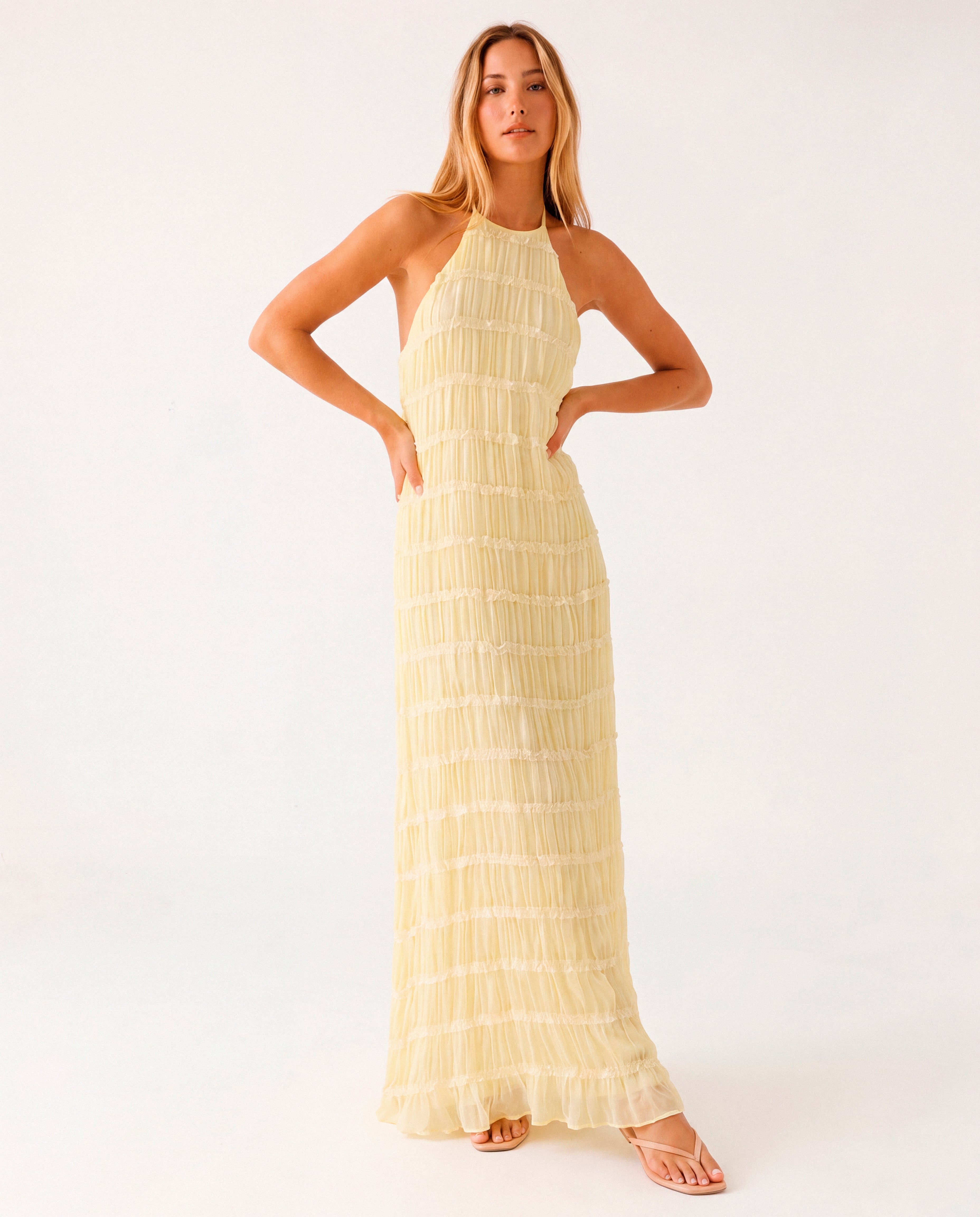 Angela - Vestido Largo Halter