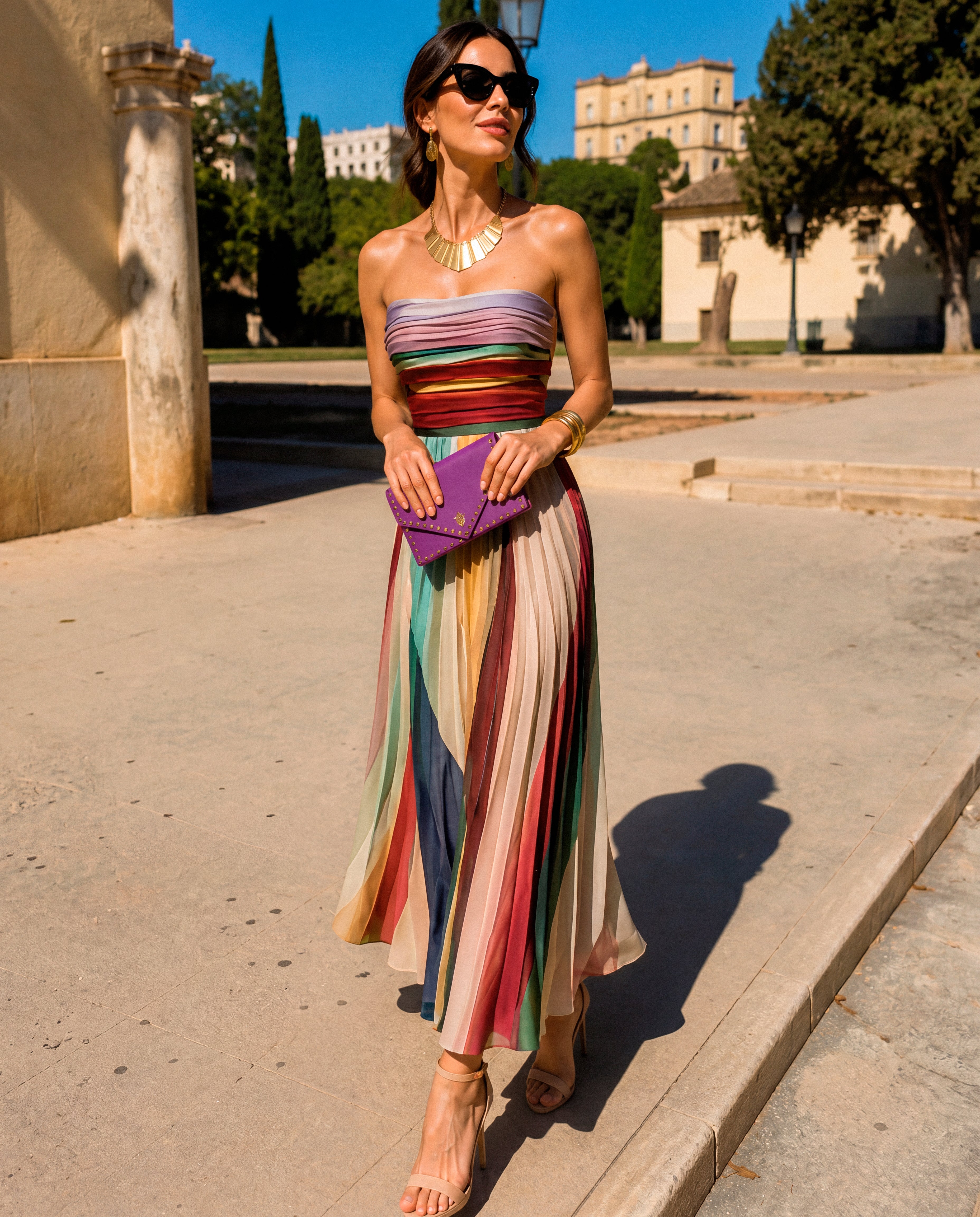 Evelyn - Vestido Largo Elegante
