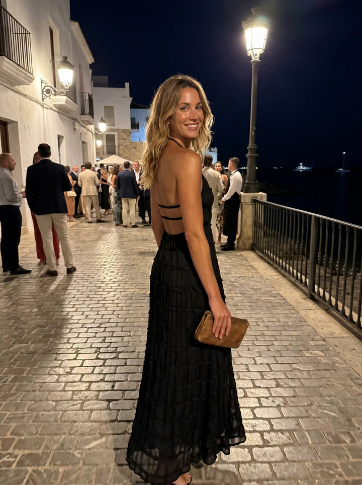 Angela - Vestido Largo Halter