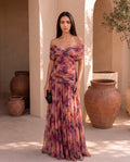 Mara - Vestido Largo Estampado Floral
