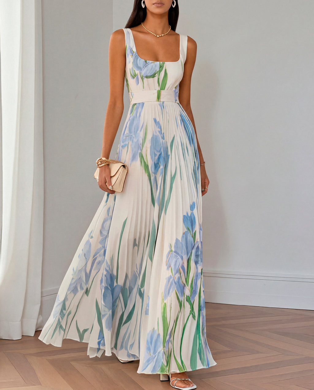 Oriah - Vestido Largo Floral