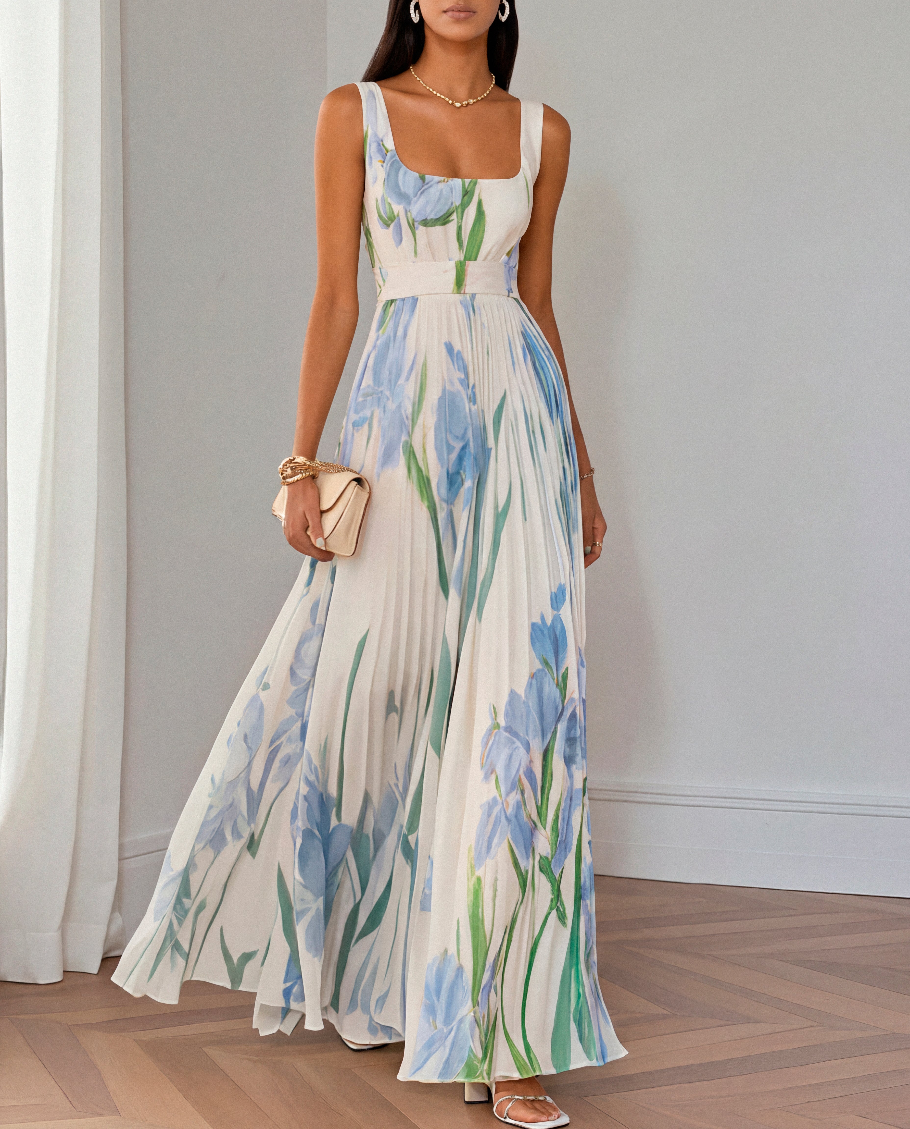 Oriah - Vestido Largo Floral