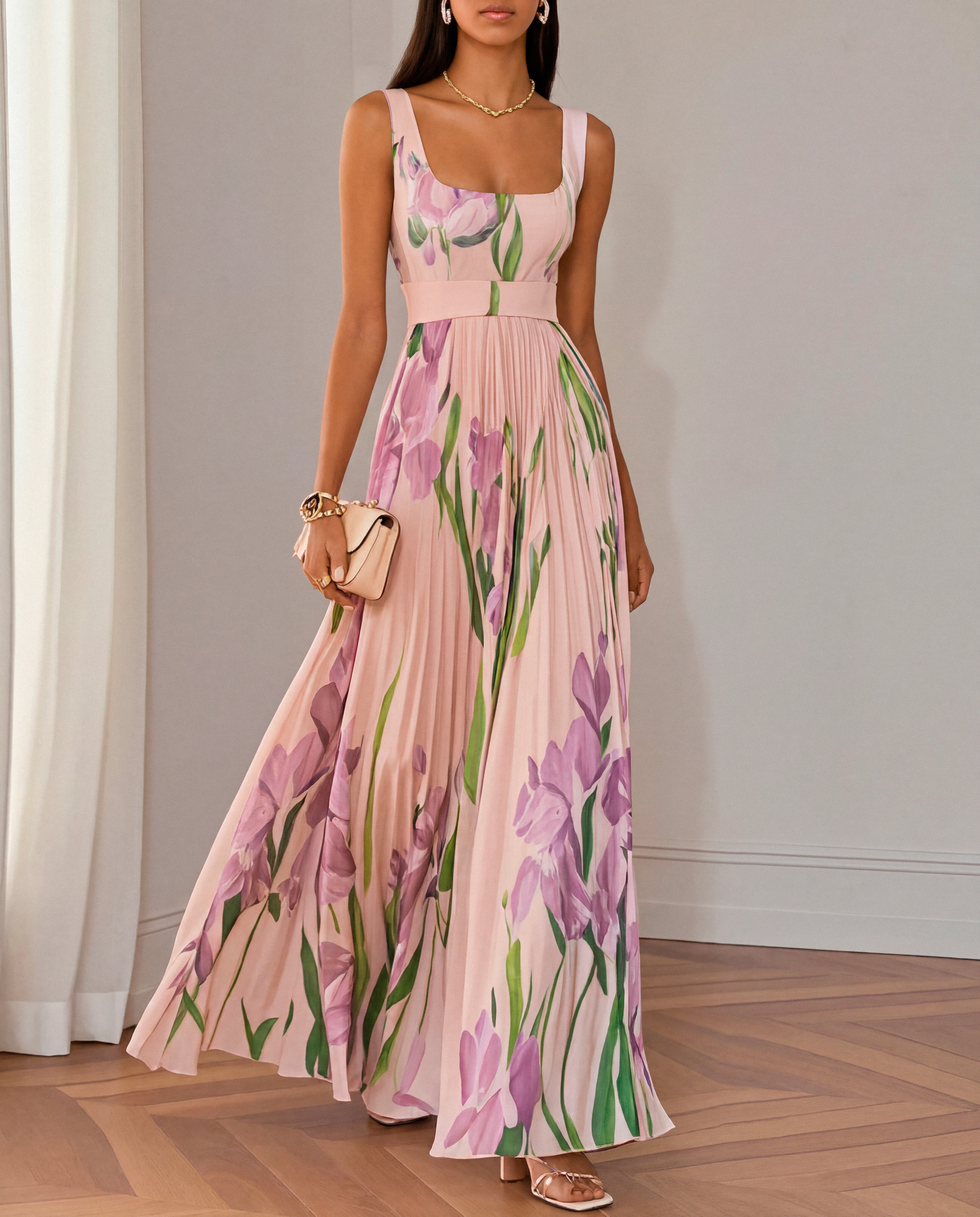 Oriah - Vestido Largo Floral
