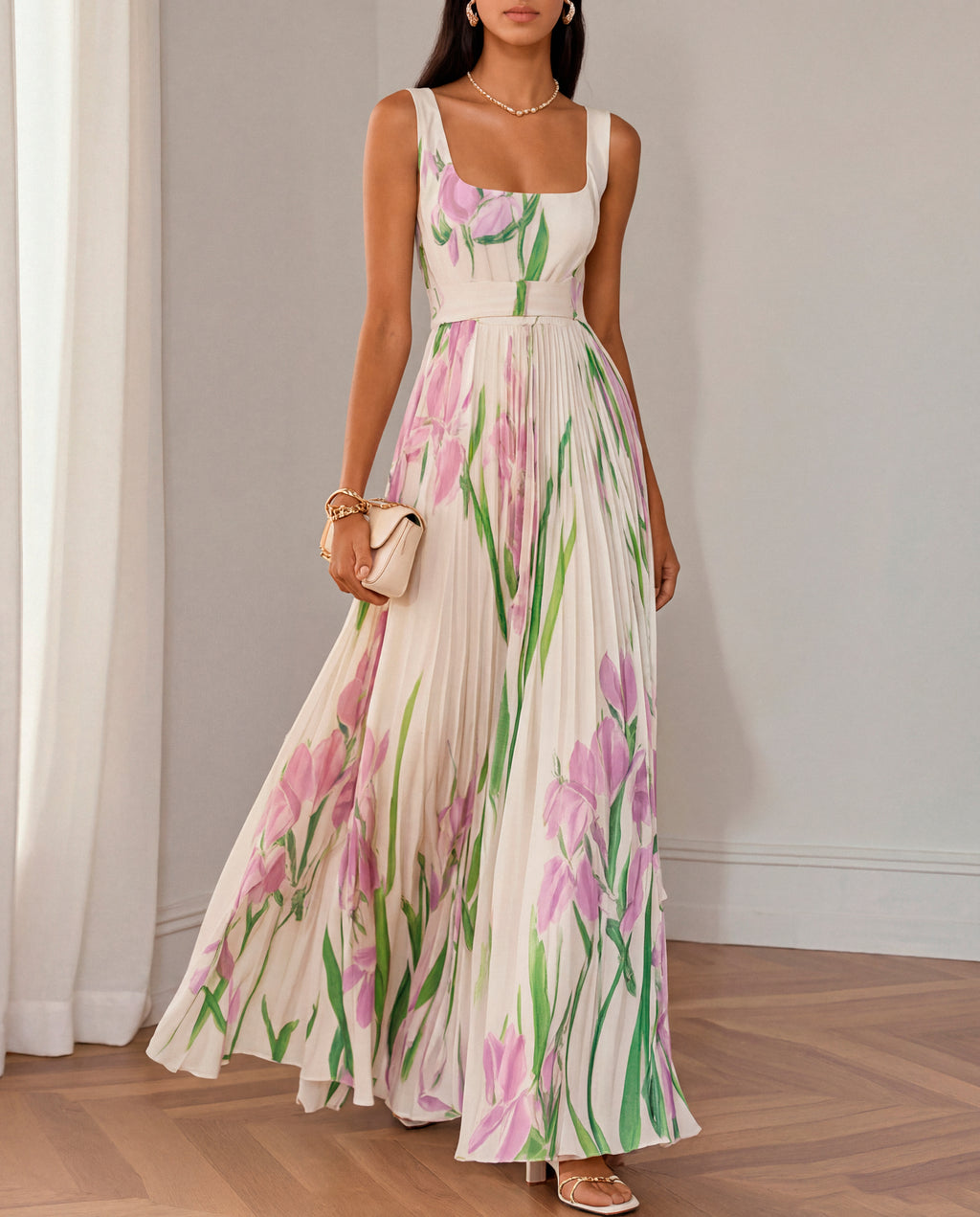 Oriah - Vestido Largo Floral