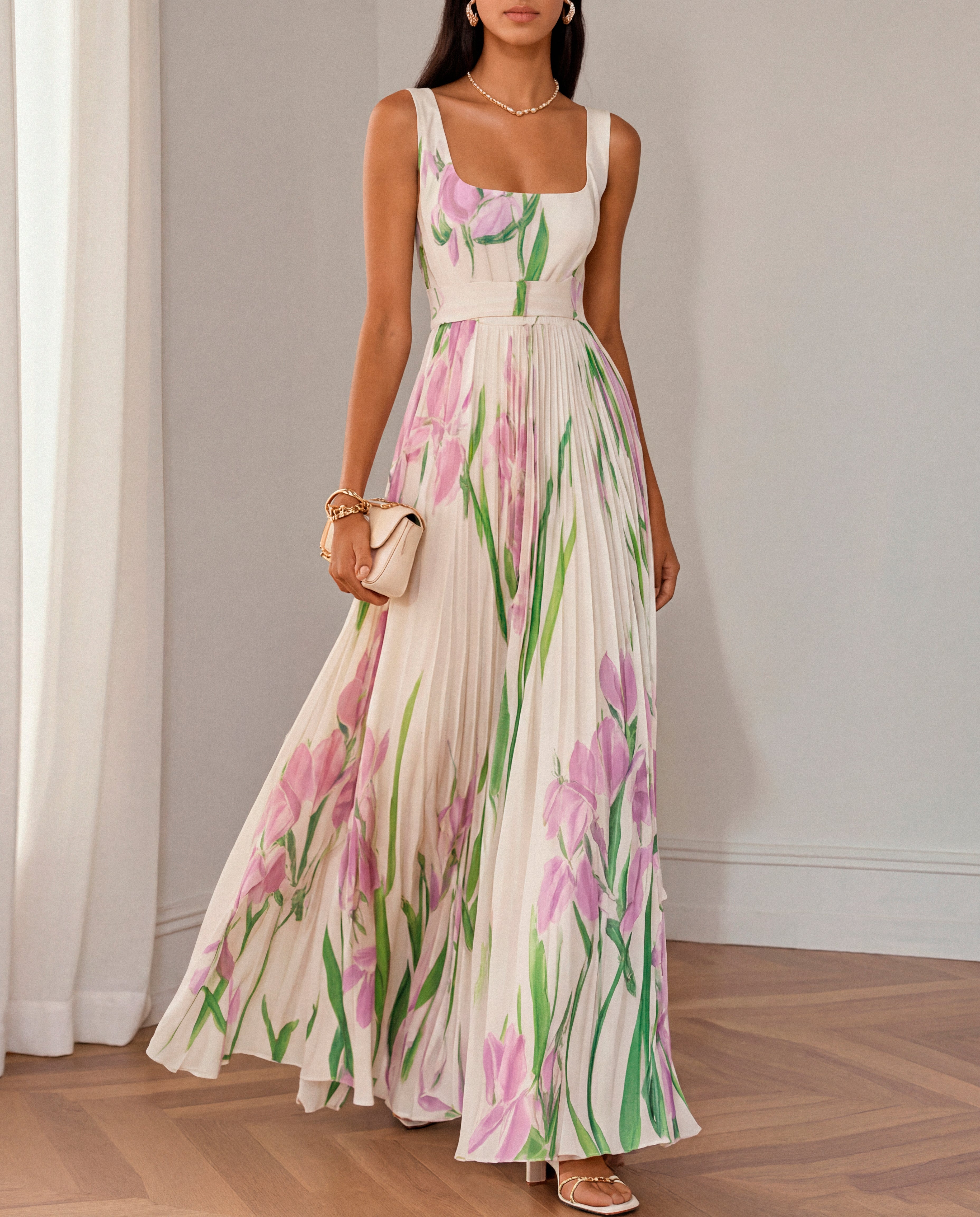 Oriah - Vestido Largo Floral